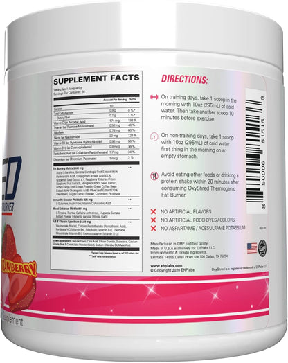 OxyShred Thermogenic Fat Burner