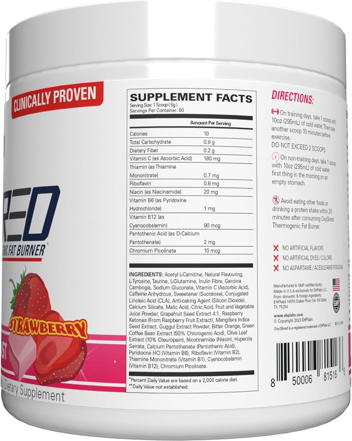 OxyShred Thermogenic Fat Burner